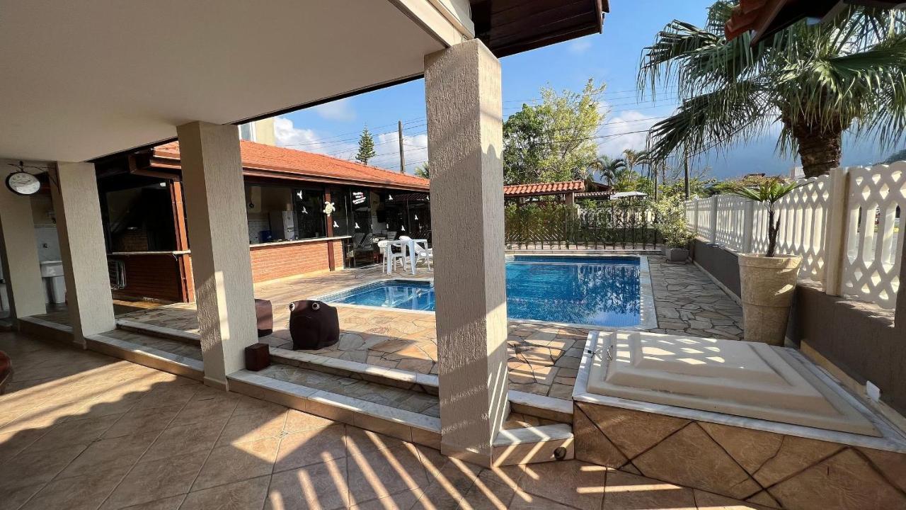 Praia/Piscina Com Hidro /Pebolim/Sinuca E Wi-Fi Caraguatatuba Kültér fotó