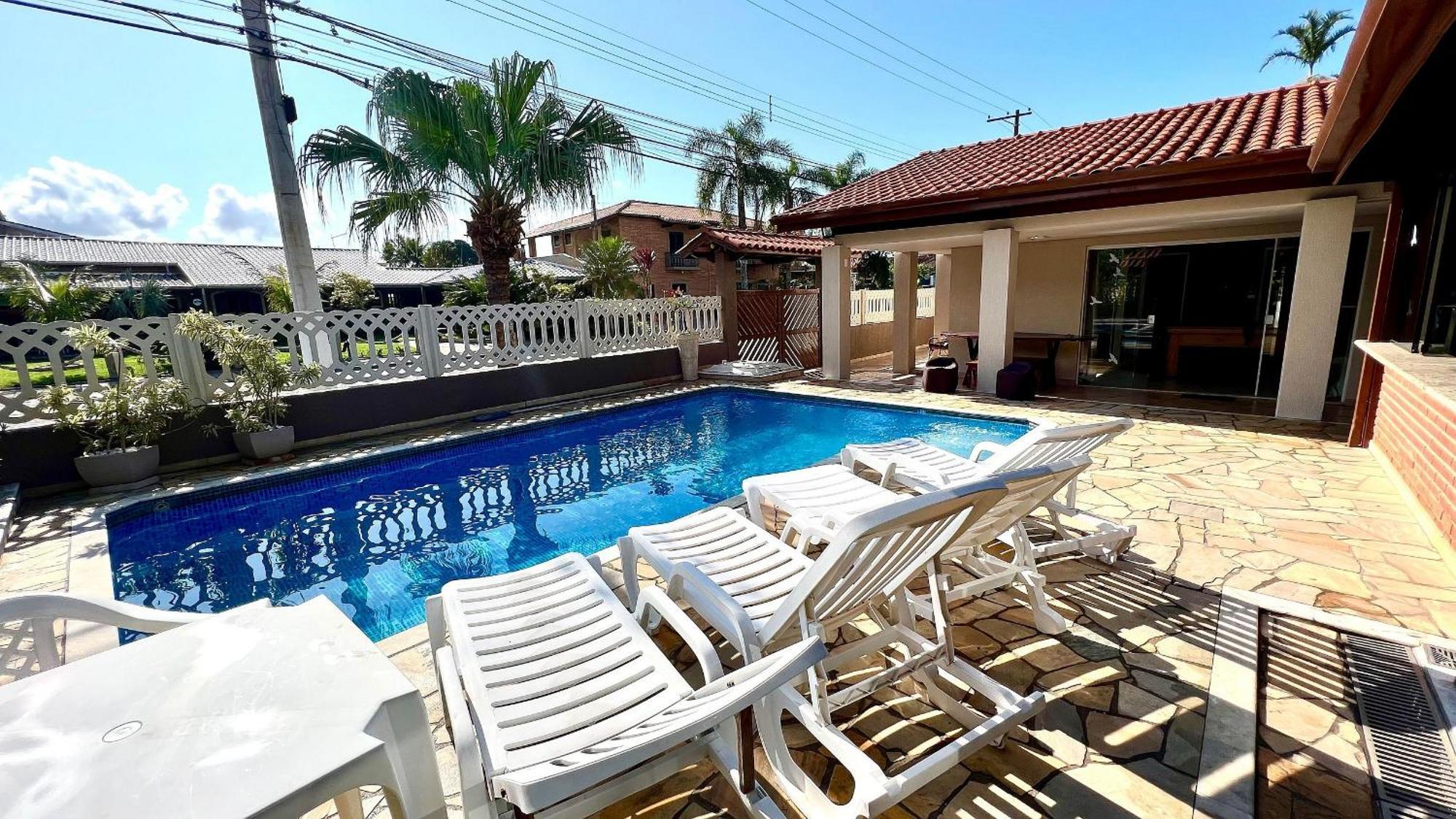 Praia/Piscina Com Hidro /Pebolim/Sinuca E Wi-Fi Caraguatatuba Kültér fotó