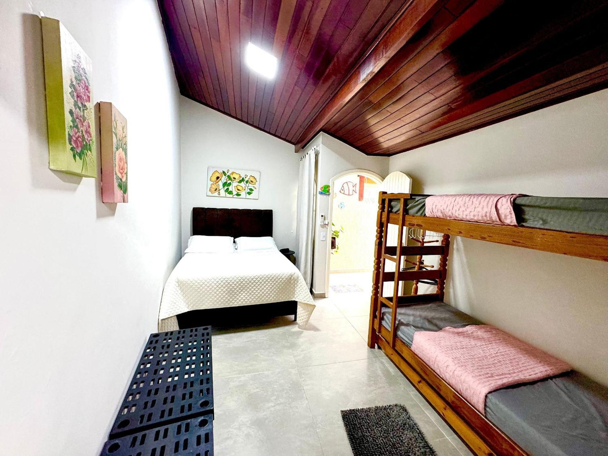 Praia/Piscina Com Hidro /Pebolim/Sinuca E Wi-Fi Caraguatatuba Kültér fotó
