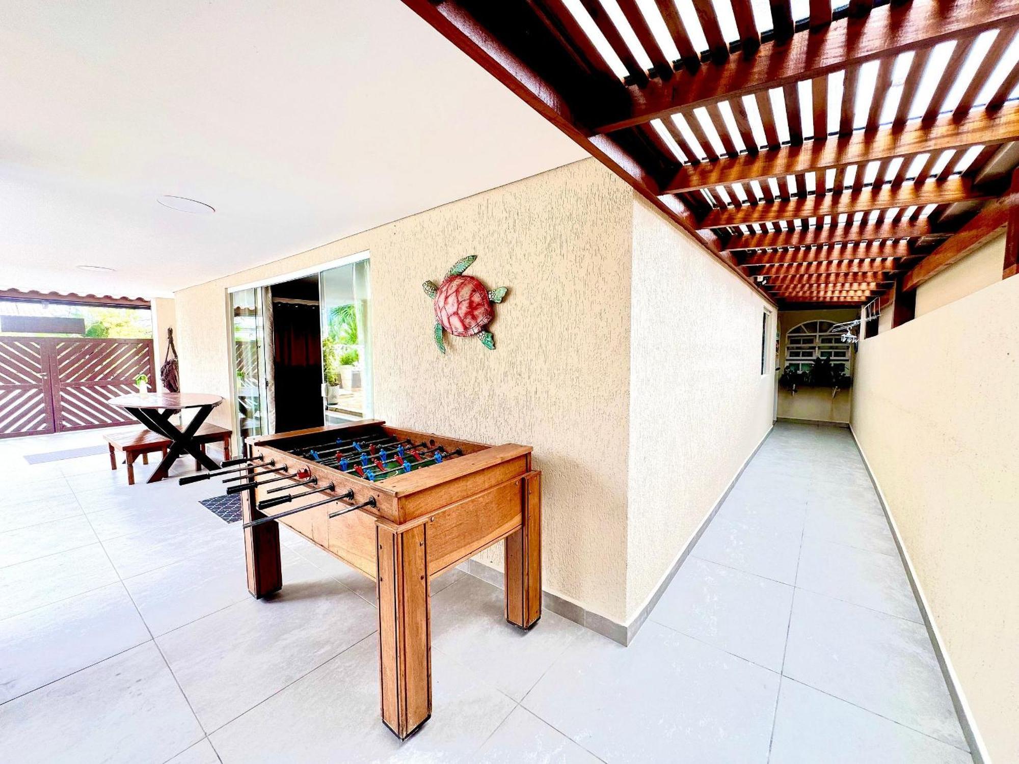 Praia/Piscina Com Hidro /Pebolim/Sinuca E Wi-Fi Caraguatatuba Kültér fotó