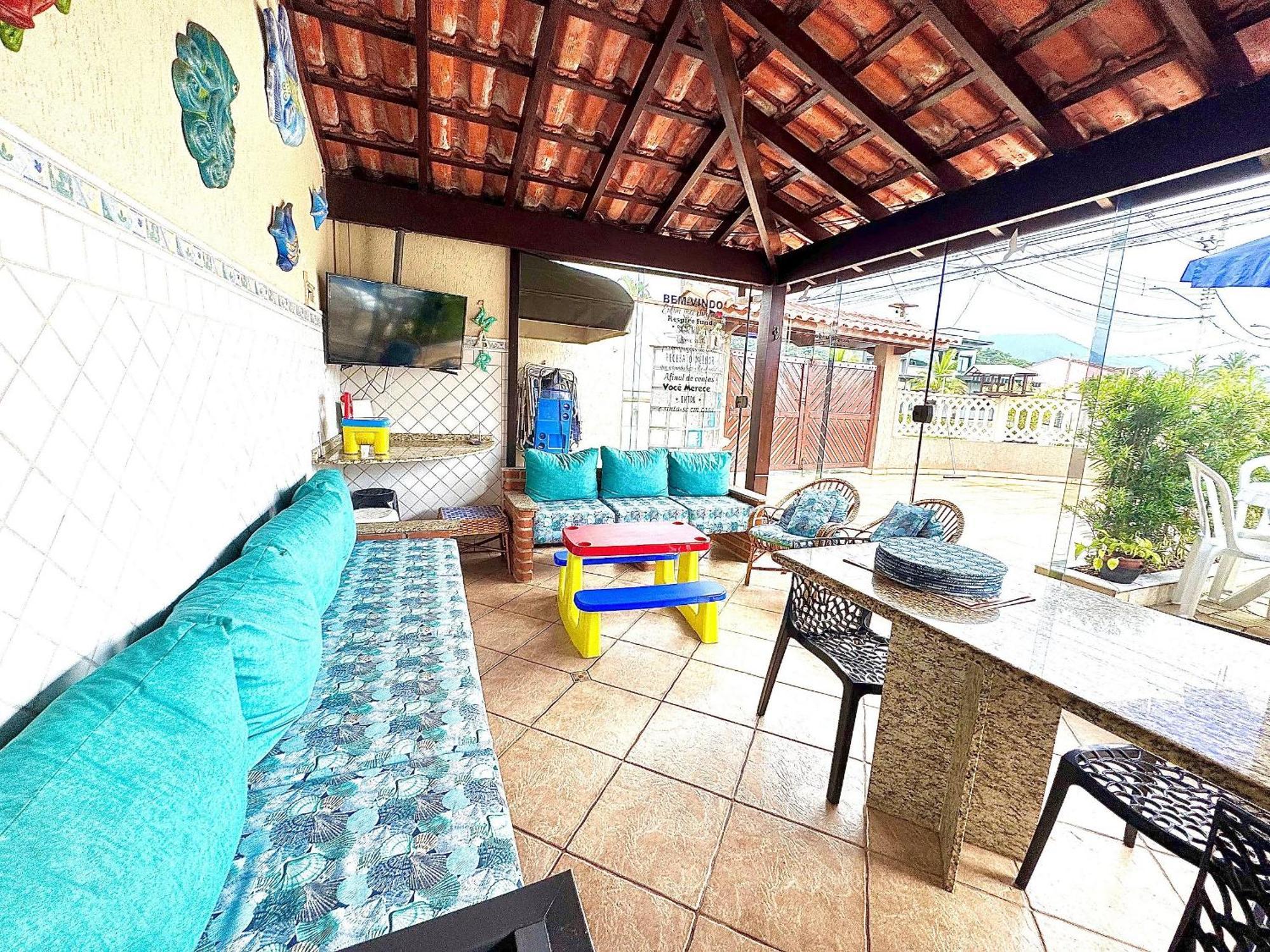 Praia/Piscina Com Hidro /Pebolim/Sinuca E Wi-Fi Caraguatatuba Kültér fotó